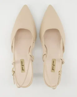 7992 Slingpumps in Beige