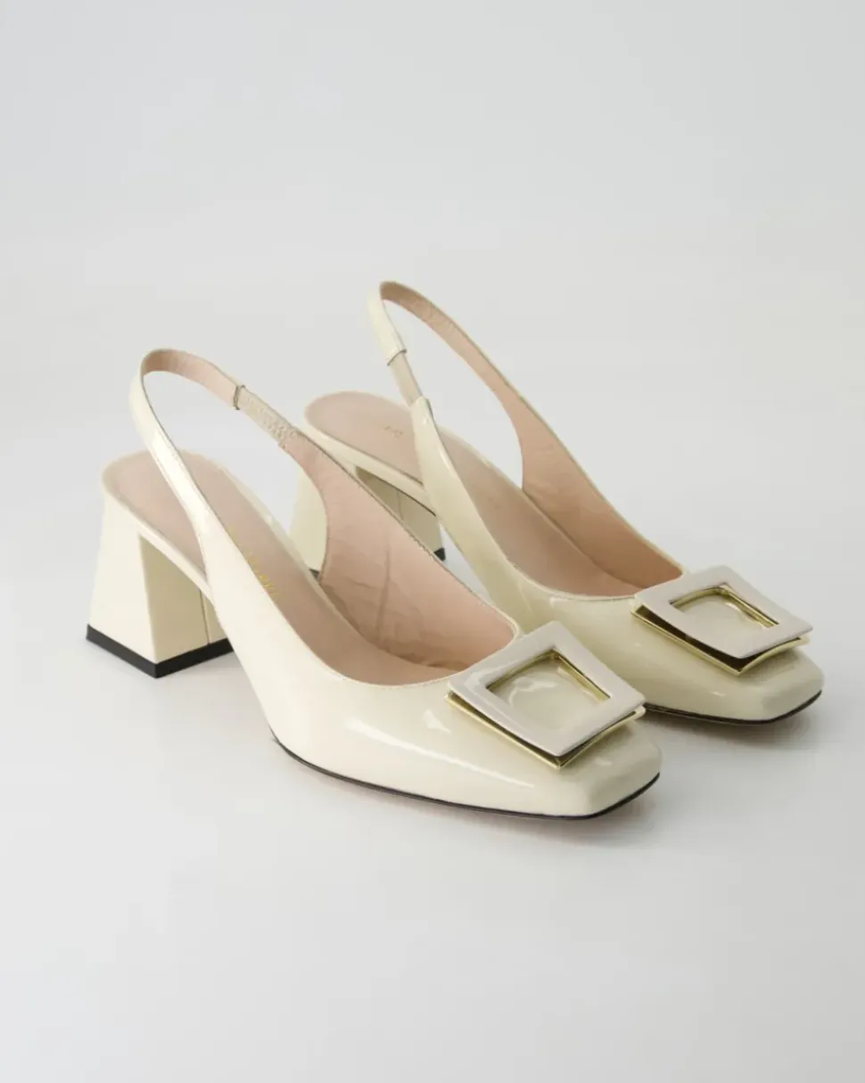 6551 Slingpumps in Beige