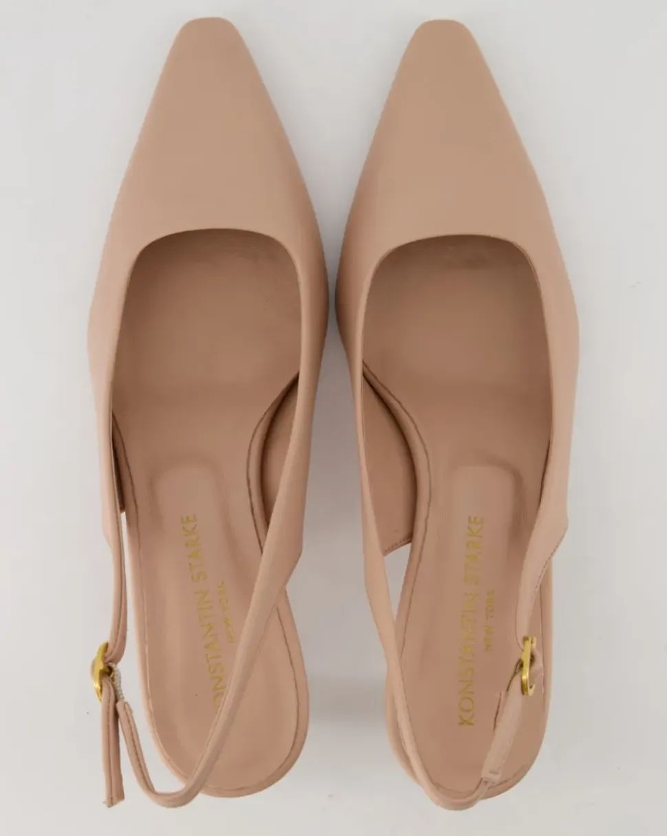 07023 Slingpumps in Beige