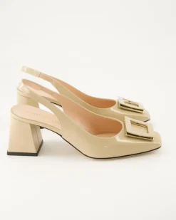 6551 Slingpumps in Beige