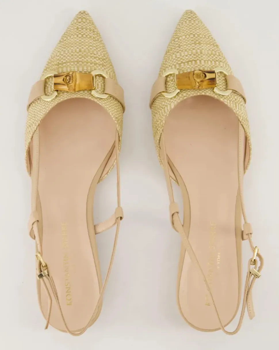 215 Slingpumps in Beige