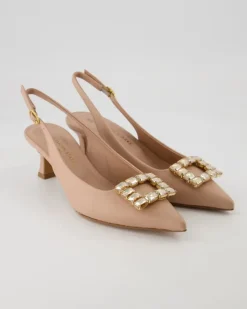 0440 Slingpumps in Beige