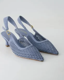 01645-953 Slingpumps in Blau