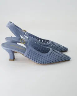 01645-953 Slingpumps in Blau