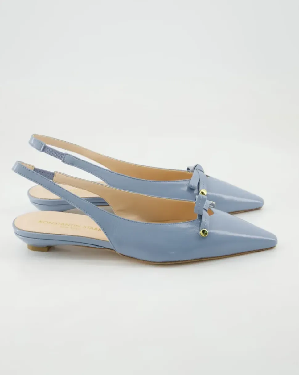 1080-952 Slingpumps in Blau