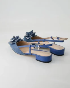244 Slingpumps in Blau