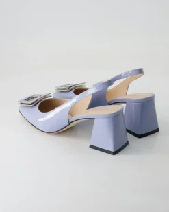 6551 Slingpumps in Blau