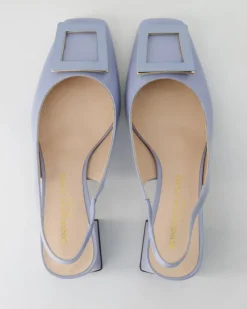 6551 Slingpumps in Blau