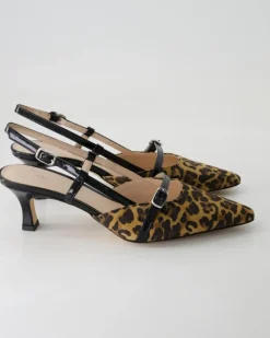 4027 Slingpumps in Braun