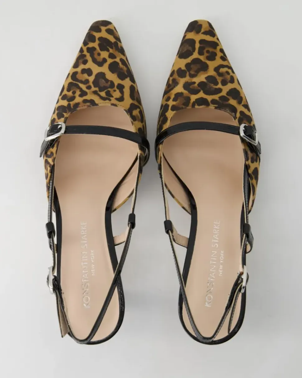 4027 Slingpumps in Braun