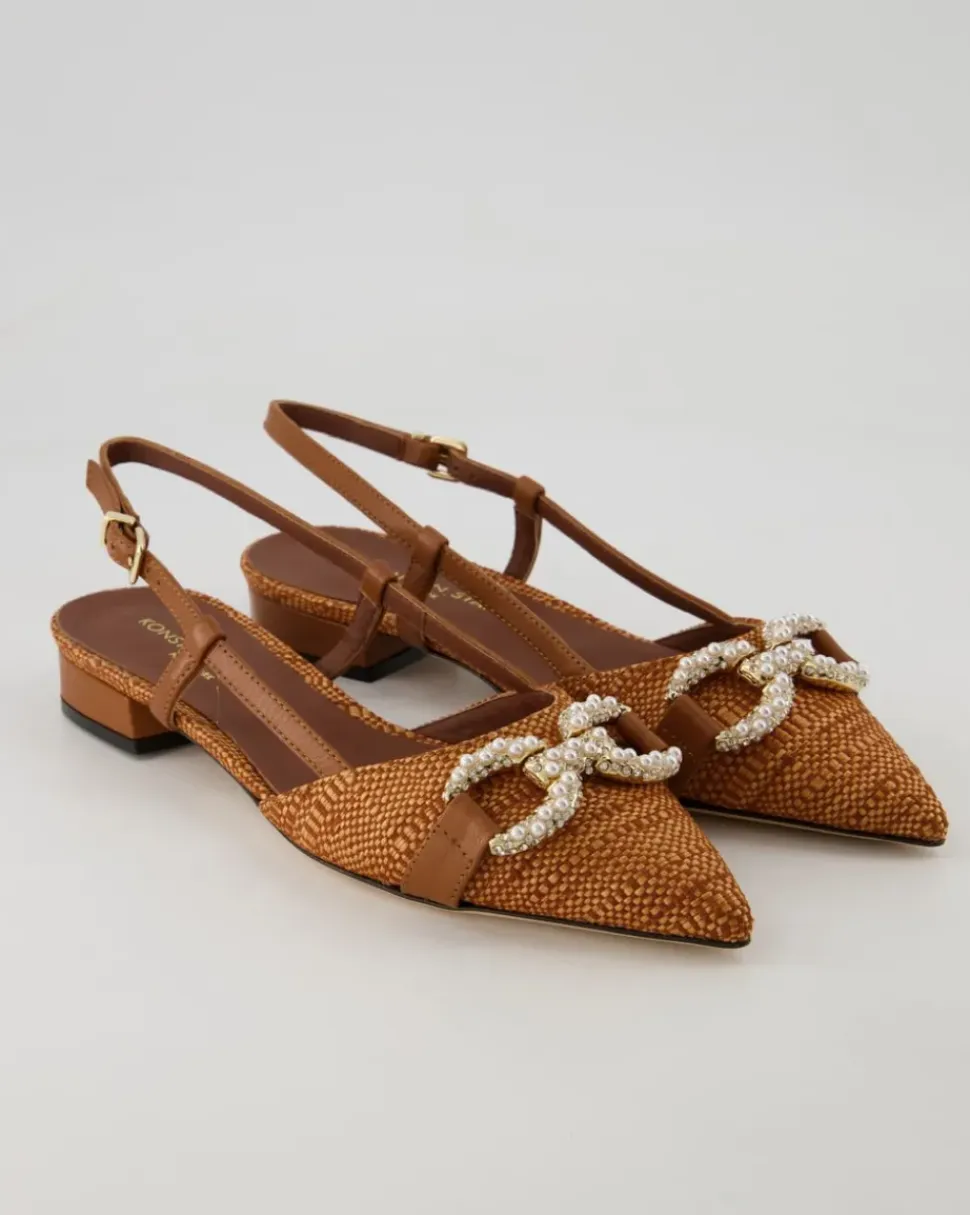 191 Slingpumps in Braun