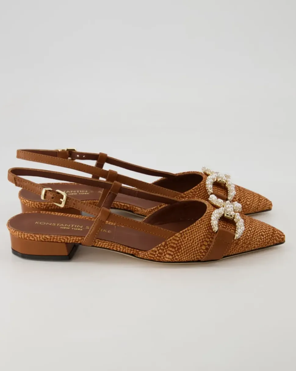 191 Slingpumps in Braun
