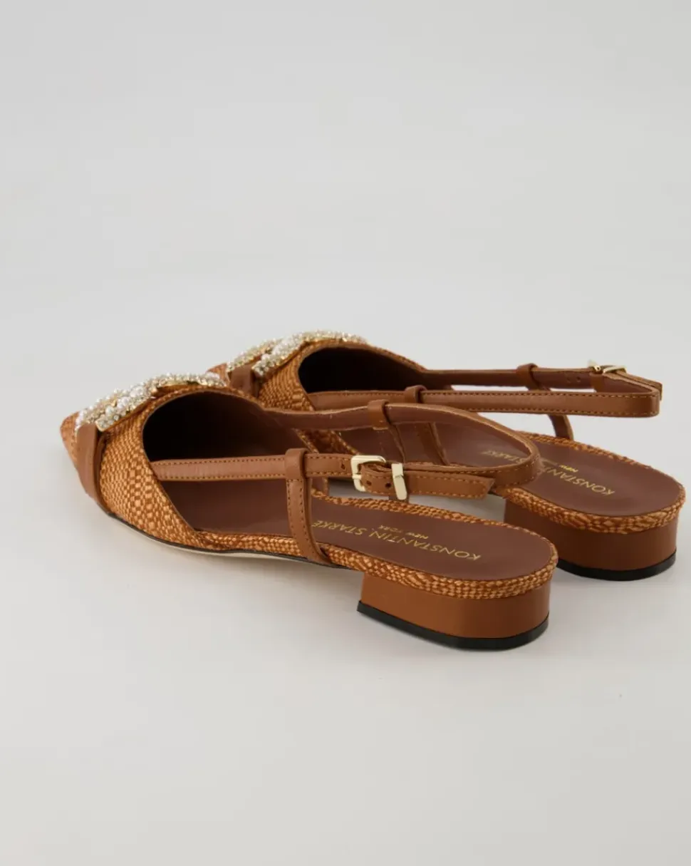 191 Slingpumps in Braun
