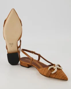 191 Slingpumps in Braun