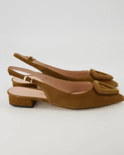 186 Slingpumps in Braun