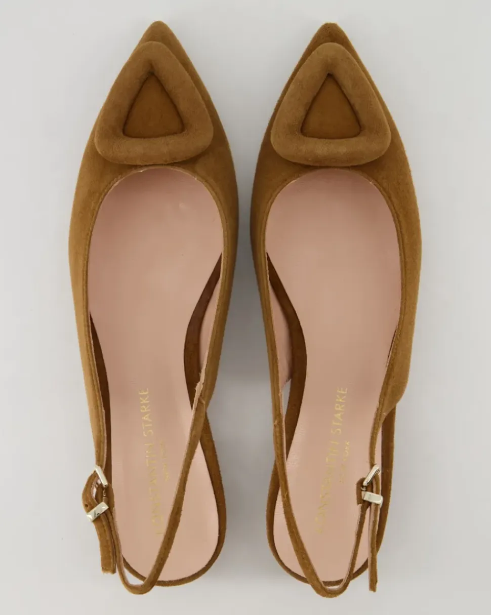 186 Slingpumps in Braun