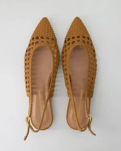 1969-405 Slingpumps in Braun