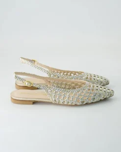 1969-775 Slingpumps in Gold