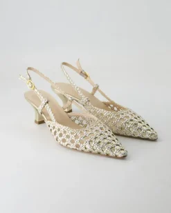 1641-775 Slingpumps in Gold