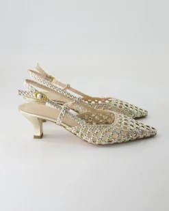 1641-775 Slingpumps in Gold
