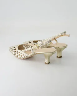 1641-775 Slingpumps in Gold