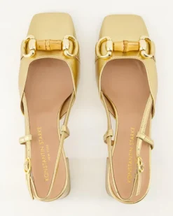1512 Slingpumps in Gold