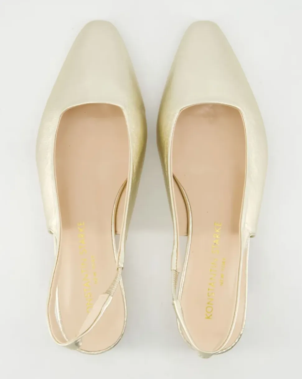 1733-770 Slingpumps in Gold
