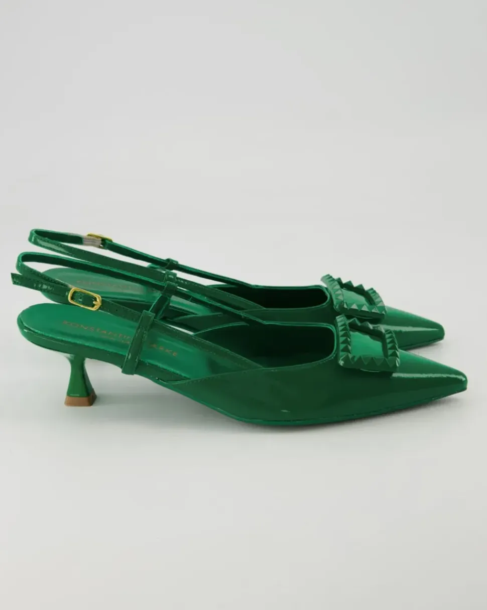 0535 Slingpumps in Grün