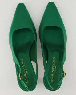 07023 Slingpumps in Grün