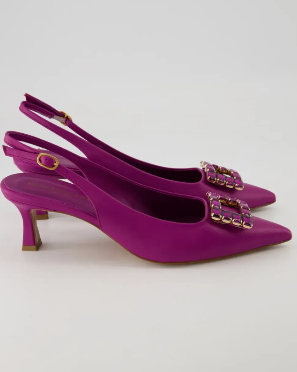 0440 Slingpumps in Lila