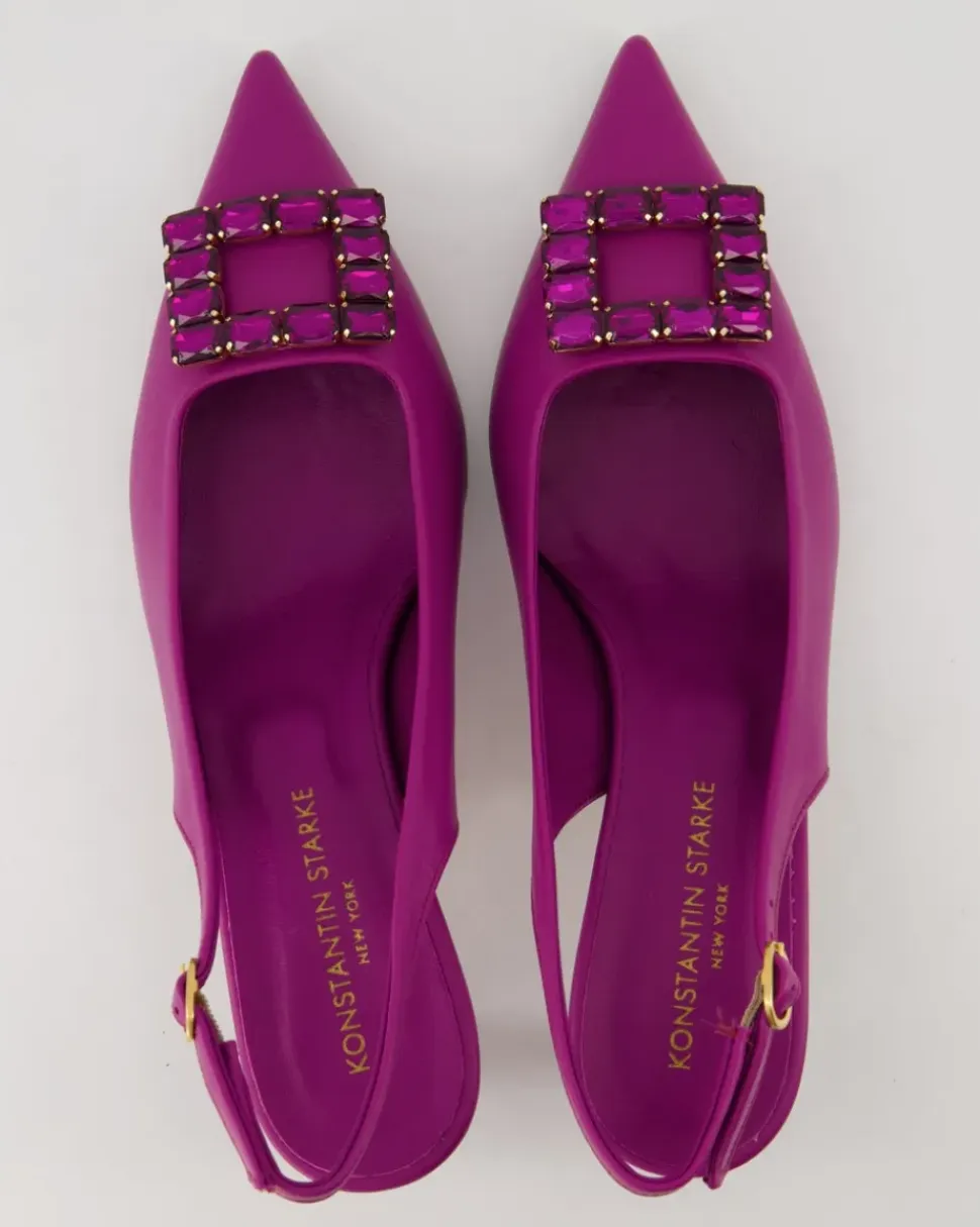 0440 Slingpumps in Lila