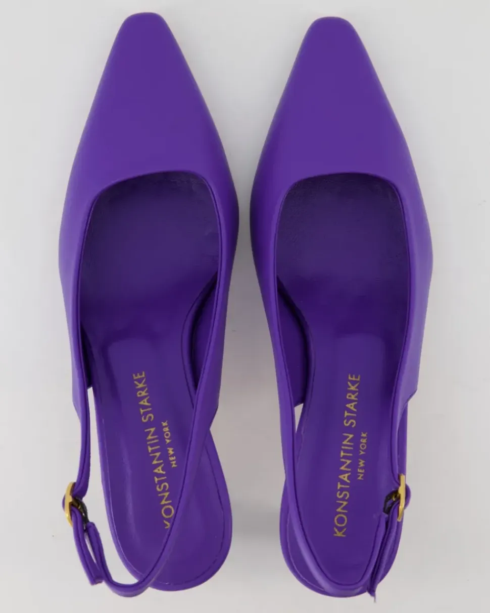 07023 Slingpumps in Lila