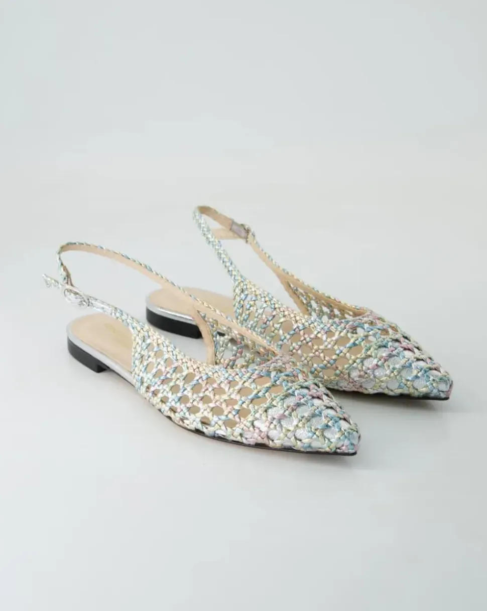 1969-225 Slingpumps in Mehrfarbig