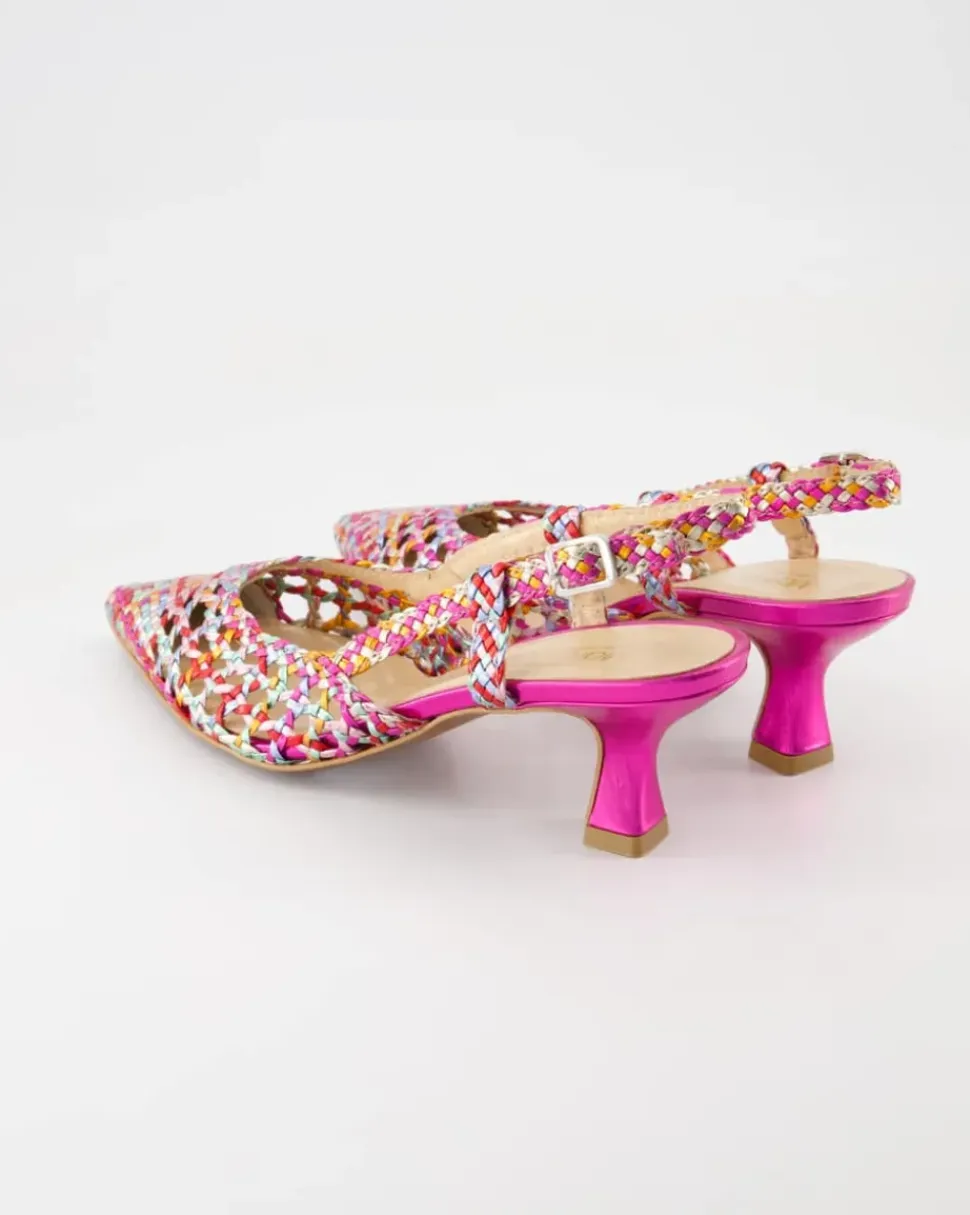 4879 Slingpumps in Mehrfarbig