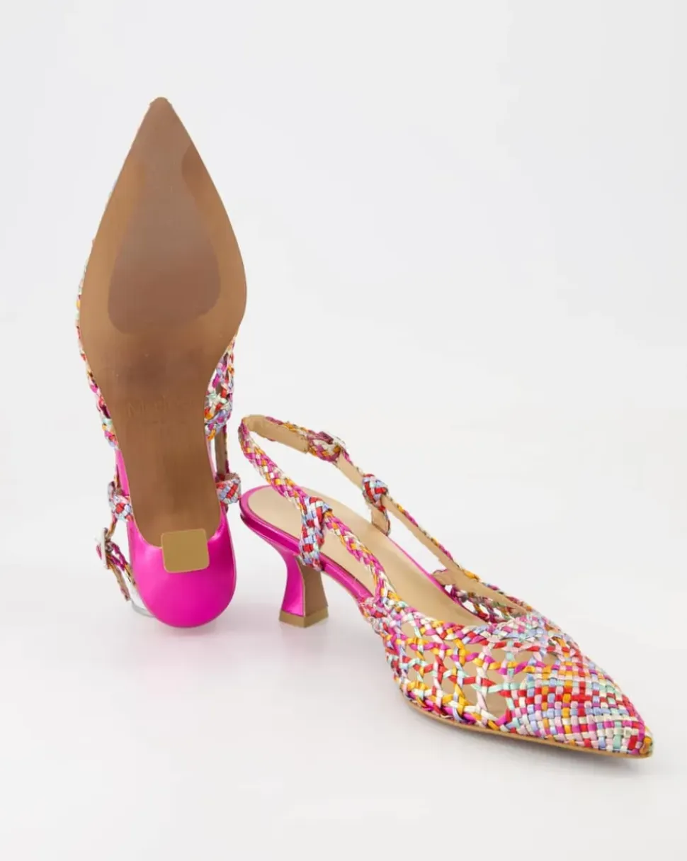 4879 Slingpumps in Mehrfarbig