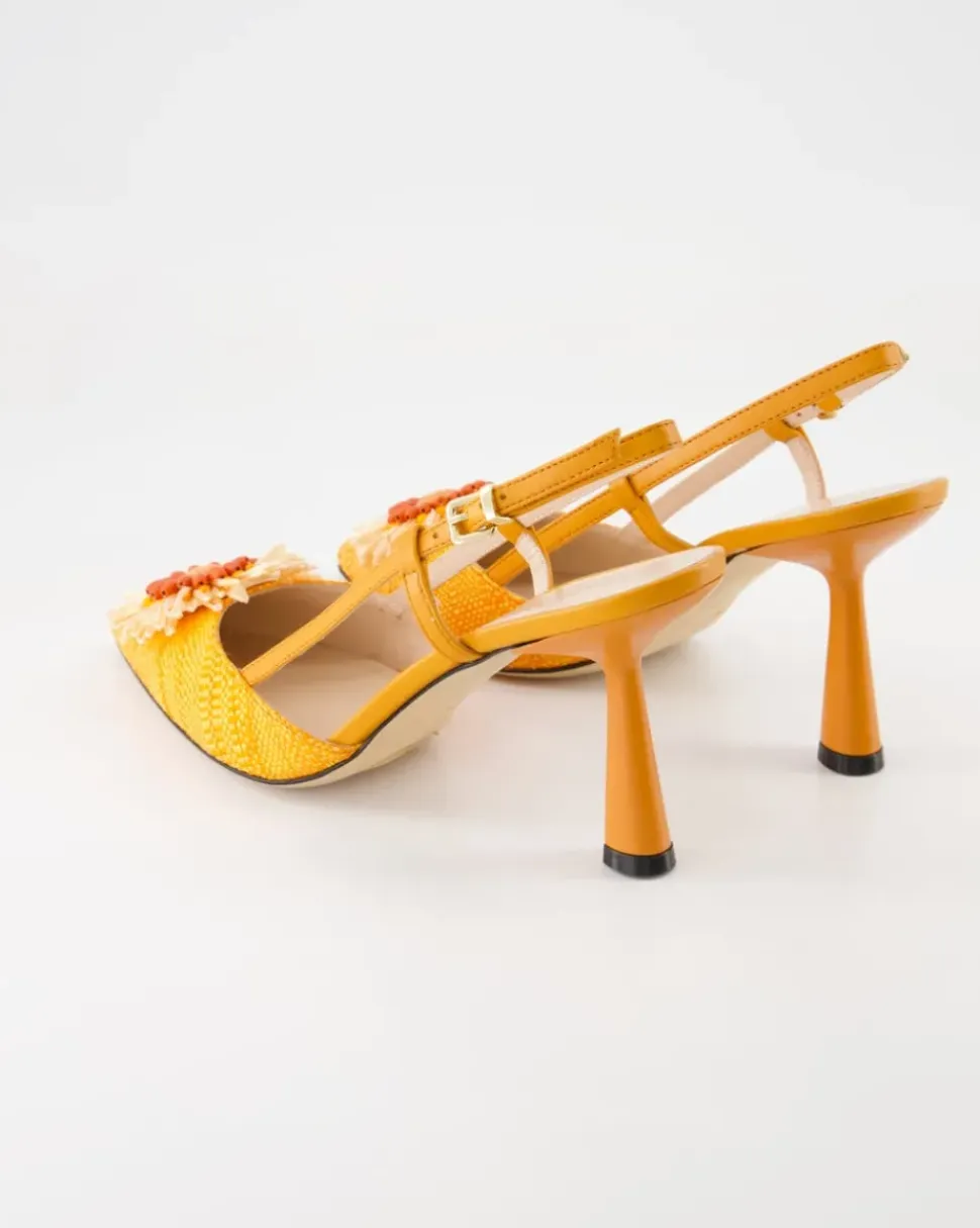 1980 Slingpumps in Orange