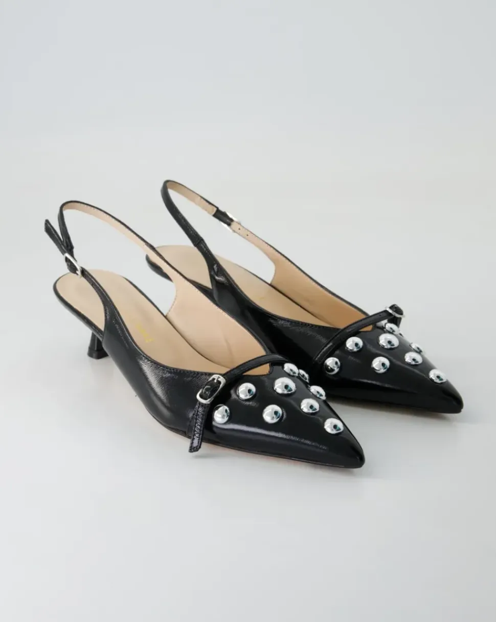 574-102 Slingpumps in Schwarz