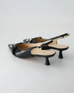 574-102 Slingpumps in Schwarz