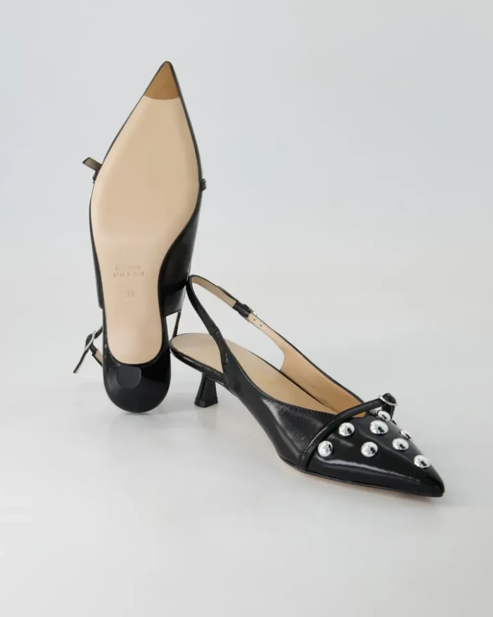 574-102 Slingpumps in Schwarz