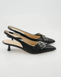 657-100/580 Slingpumps in Schwarz
