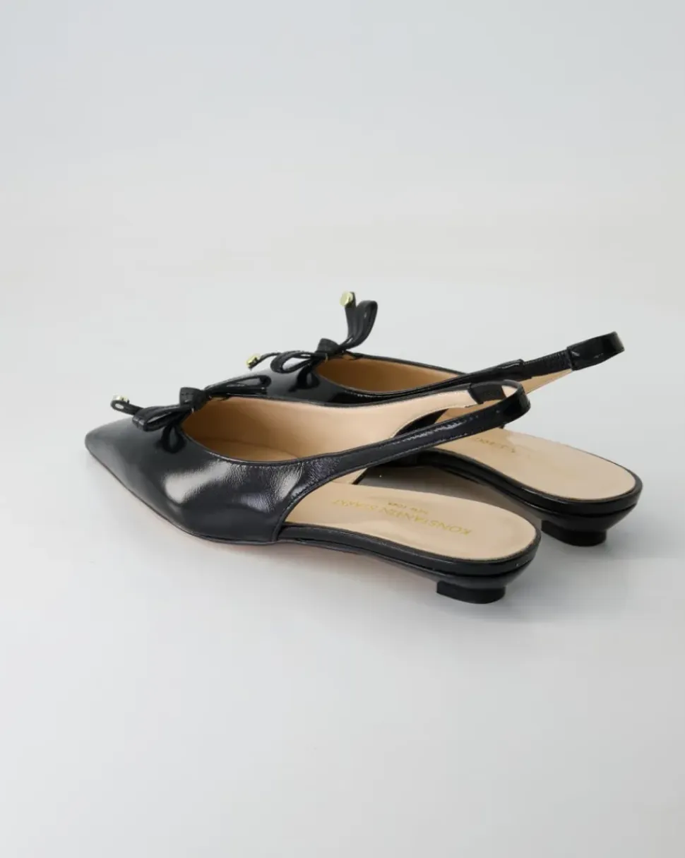 1080-102 Slingpumps in Schwarz