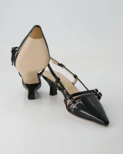 1633-102 Slingpumps in Schwarz