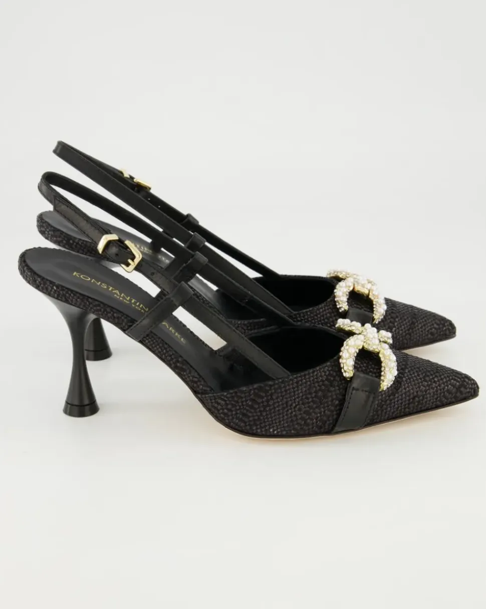 1777 Slingpumps in Schwarz