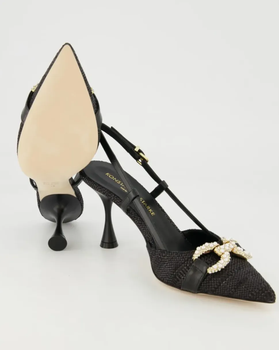 1777 Slingpumps in Schwarz