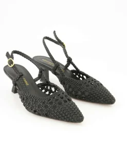 1616 Slingpumps in Schwarz