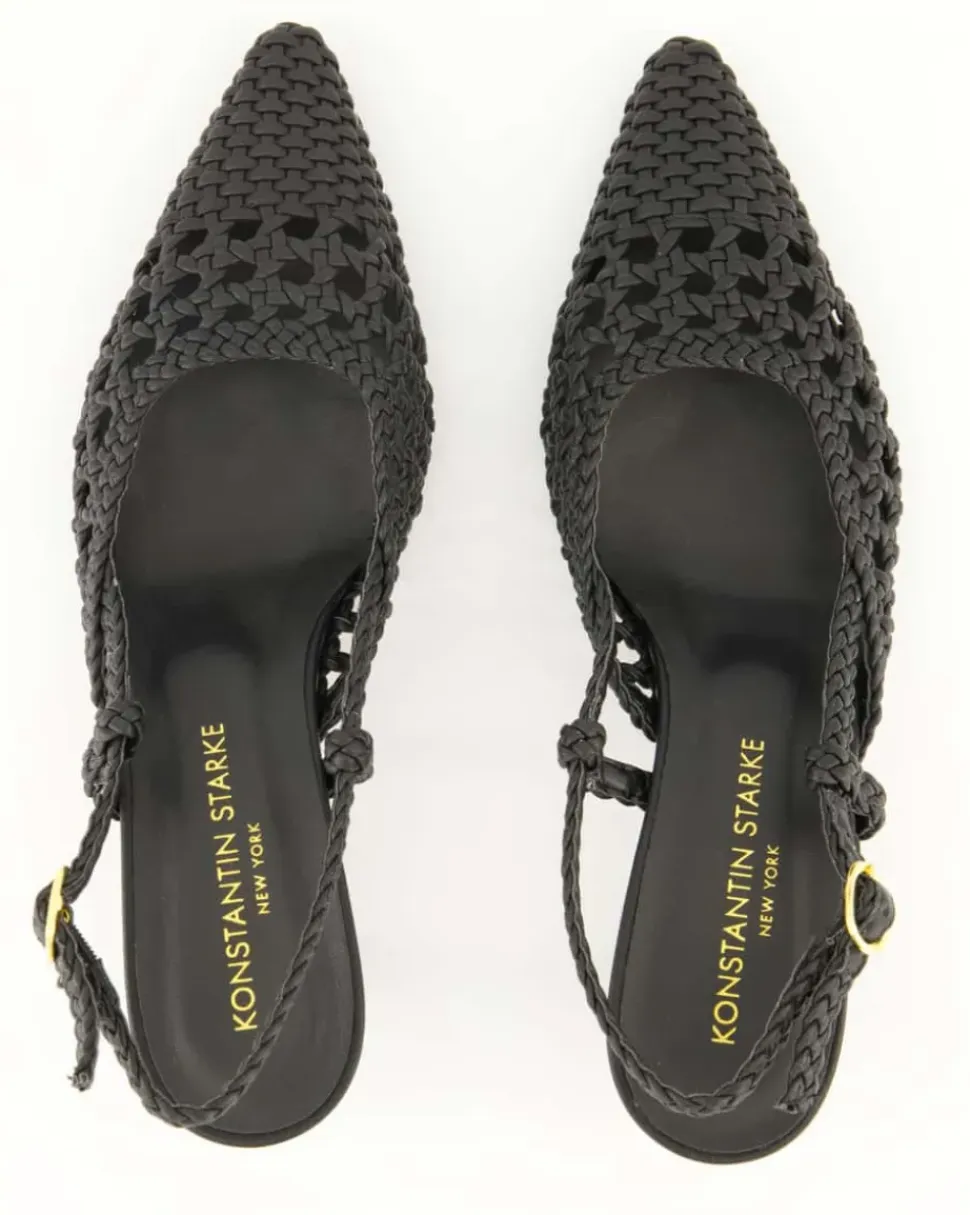 1616 Slingpumps in Schwarz