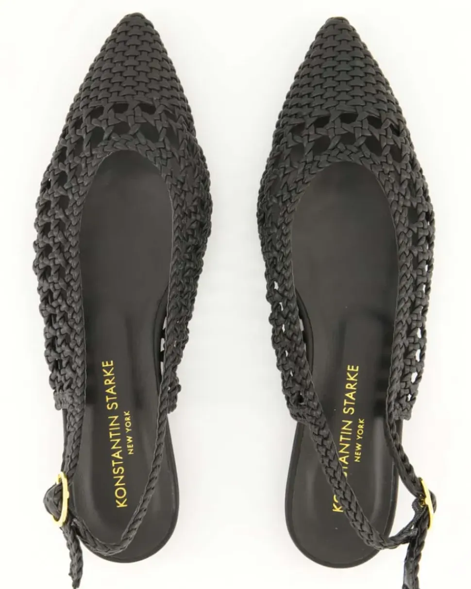 1969-105 Slingpumps in Schwarz