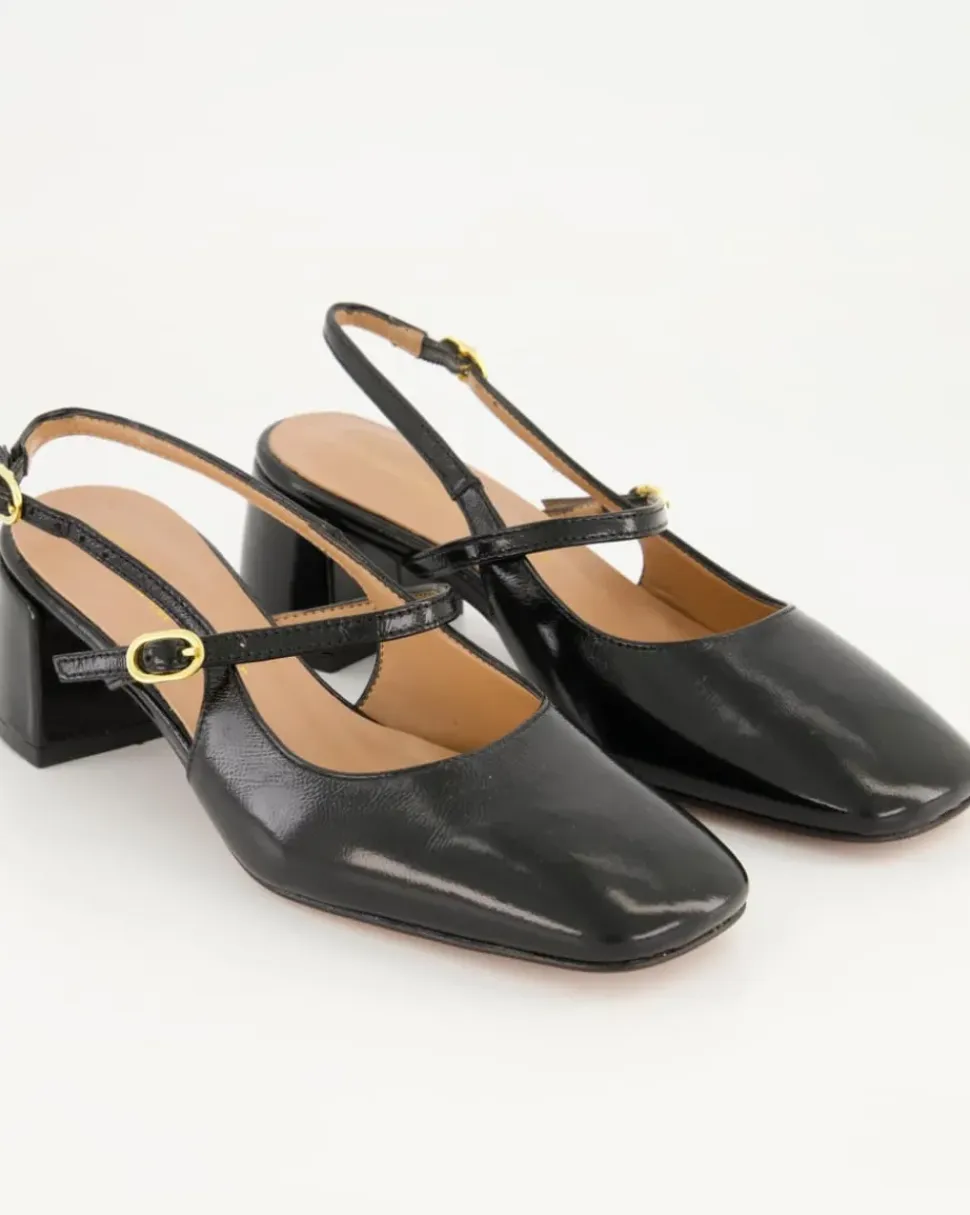 1160 Slingpumps in Schwarz