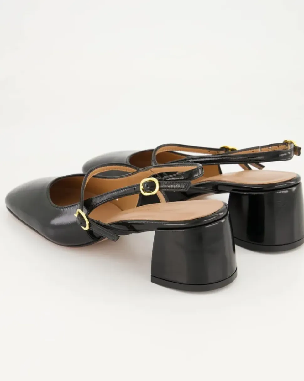 1160 Slingpumps in Schwarz