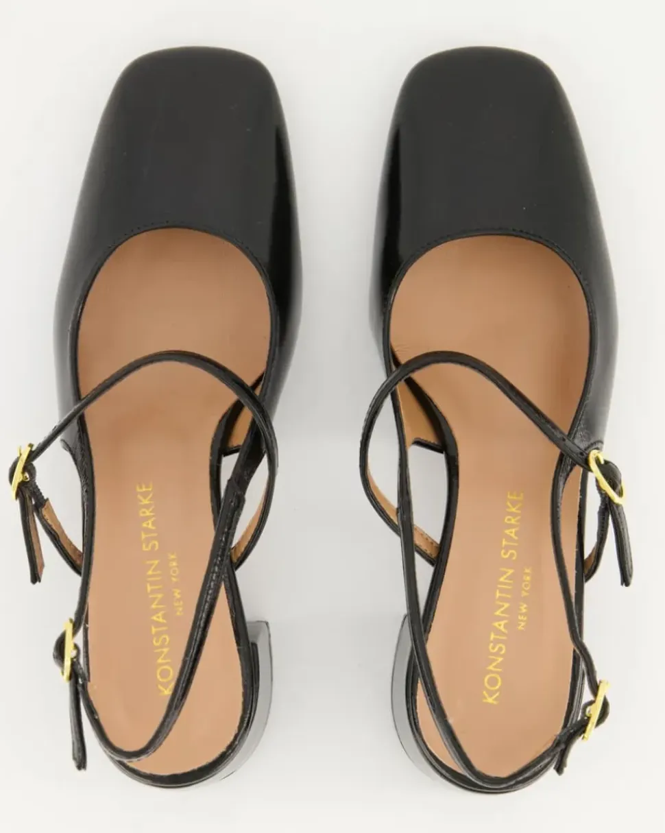 1160 Slingpumps in Schwarz